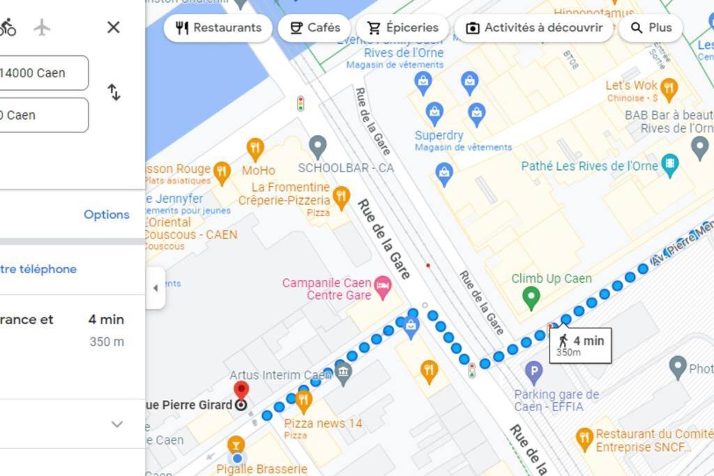 Apartament 350 M De La Gare/10Min De L'Hyper-Centre. Caen Zewnętrze zdjęcie